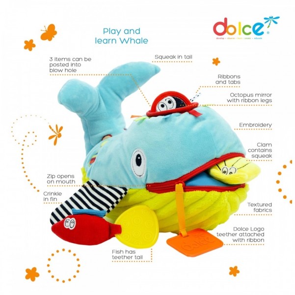 Play and Learn Whale - Dolce