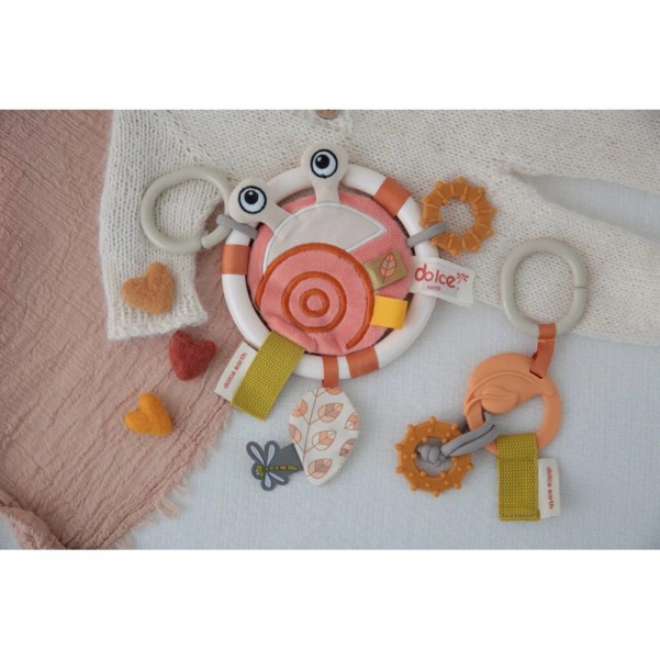 Laura the Snail and Earth Activity Teether - Dolce