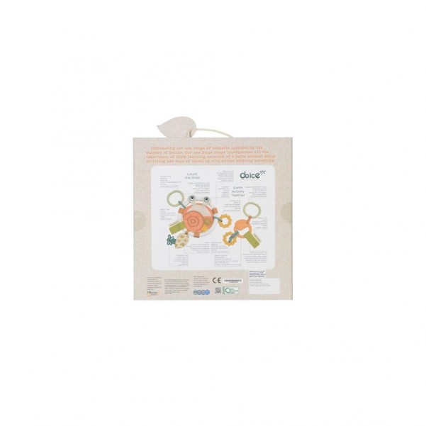 Laura the Snail and Earth Activity Teether - Dolce