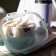 Φαγητοδοχείο 900ml - με χώρισμα Light Green- Ecolife