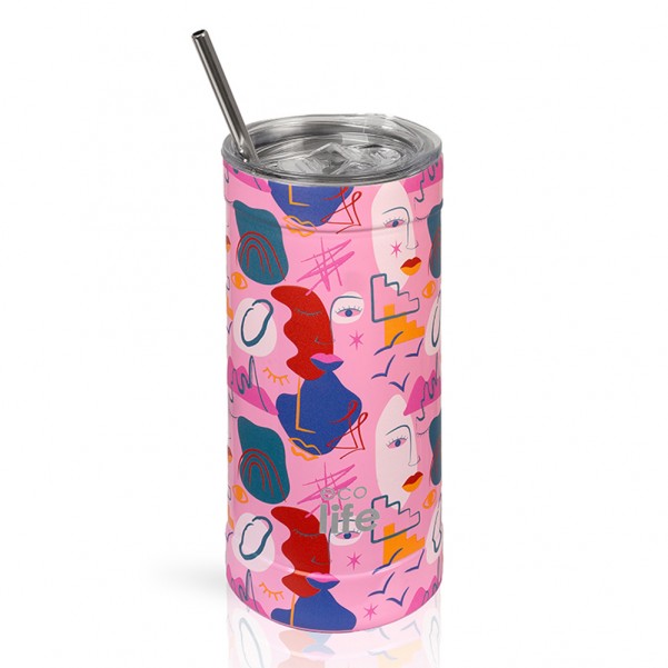 Coffee Thermos - Faces 500ml - Ecolife