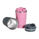 Rose Pink Coffee Thermos 370ml - Ecolife