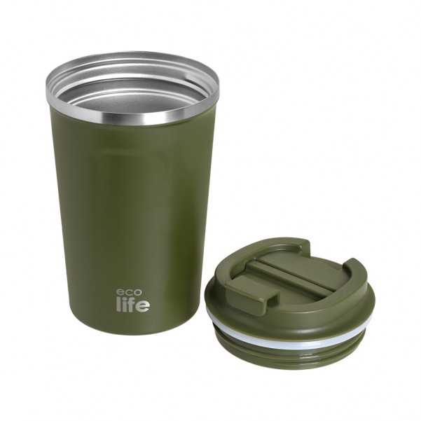 Coffee Thermos Green 370ml - Ecolife