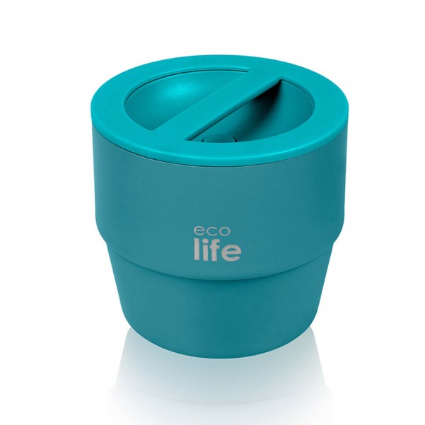 Στρογγυλό Θερμός Φαγητού 750ml - Πετρόλ - EcoLife