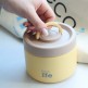 Στρογγυλό Θερμός Φαγητού 650ml - Κίτρινο - EcoLife
