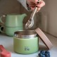 Στρογγυλό Θερμός Φαγητού 650ml - Πράσινο - EcoLife