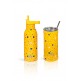 Coffee Thermos - Dots In Yellow 500ml - Ecolife