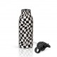 Ανοξείδωτο Θερμός - Black & White 550ml (Με Εσωτερικό Καλαμάκι) - EcoLife