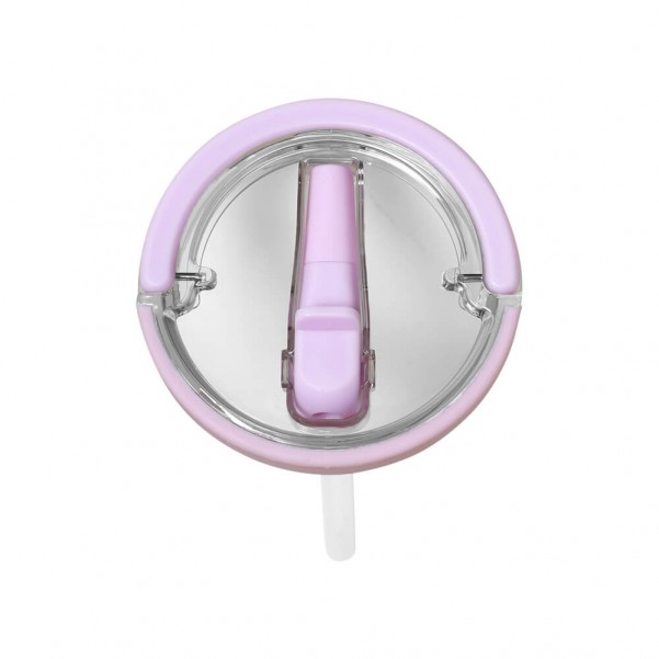 Tumbler - Light Lilac 900ml (2Handles Lid) - Ecolife