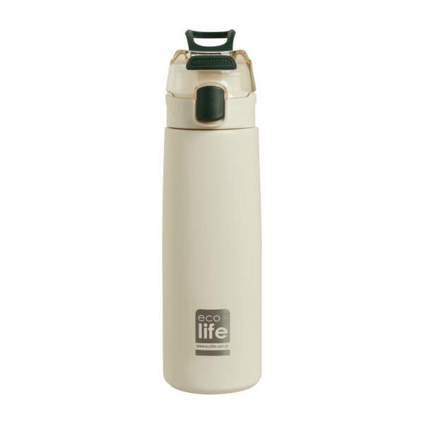 White Thermos 550ml | Με Infuser - Ecolife
