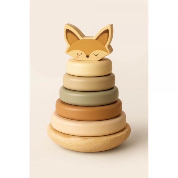 Εκπαιδευτικό Ξύλινο Puzzle - Stackaboo - Mrs Ertha