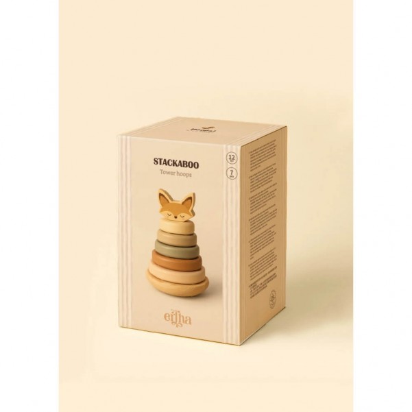 Εκπαιδευτικό Ξύλινο Puzzle - Stackaboo - Mrs Ertha