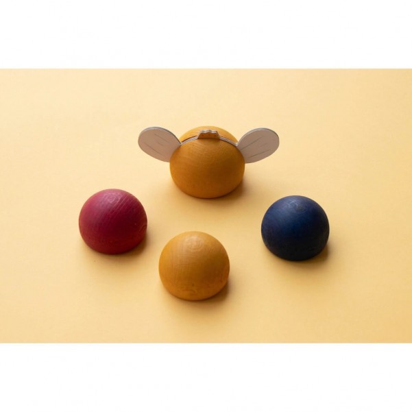 Bzzz - My First Insertable Puzzle - 1 + 2 + 3 + 4 pcs - Londji