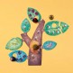 Bzzz - My First Insertable Puzzle - 1 + 2 + 3 + 4 pcs - Londji