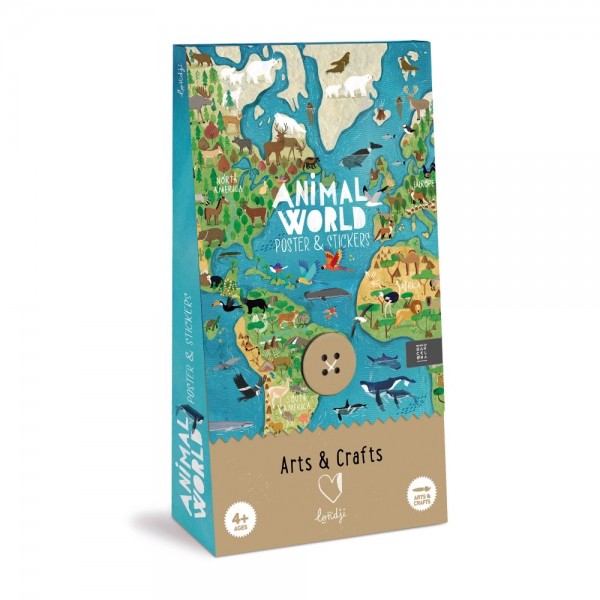 Animal World - Posters and Stickers- Londji