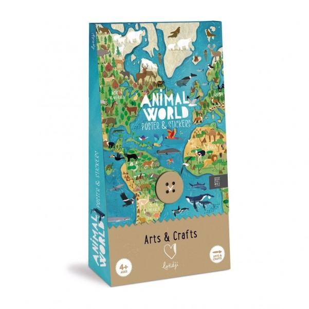 Animal World - Posters and Stickers- Londji