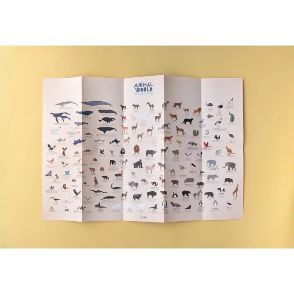 Animal World - Posters and Stickers- Londji