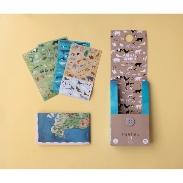Animal World - Posters and Stickers- Londji