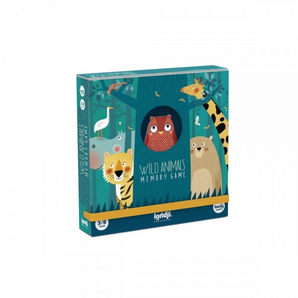 Wild Animals - Memo Game - Londji