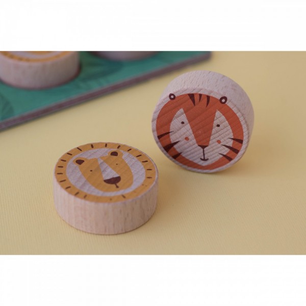 Lion & Tiger - Tic Tac Toe - Londji