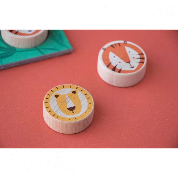 Lion & Tiger - Tic Tac Toe - Londji