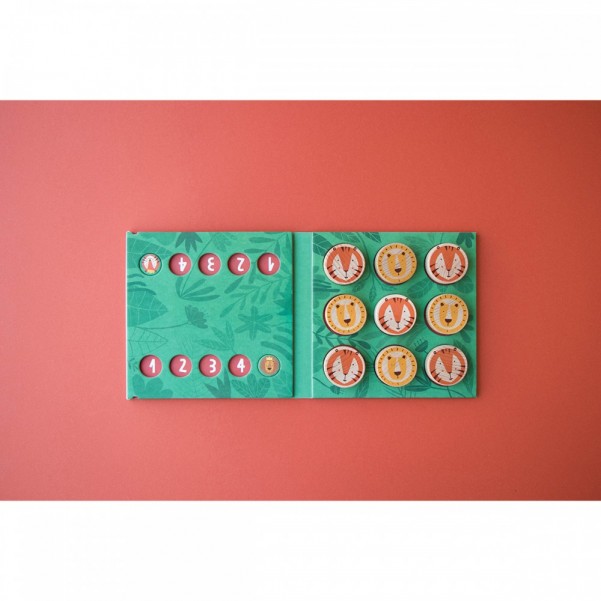 Lion & Tiger - Tic Tac Toe - Londji