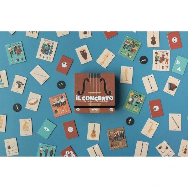 Il Concerto - Memory and Concentration Game - Londji