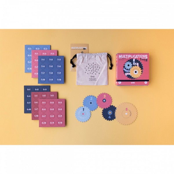 Multiplications - Tables from 1 to 12 - LONDJI