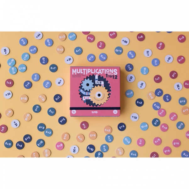 Multiplications - Tables from 1 to 12 - LONDJI