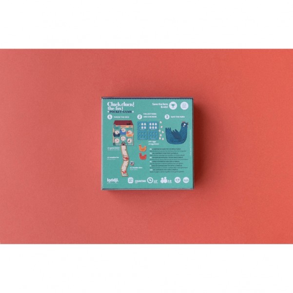 Cluck, Cluck! The Fox! - Cooperation Pocket Game - Londji