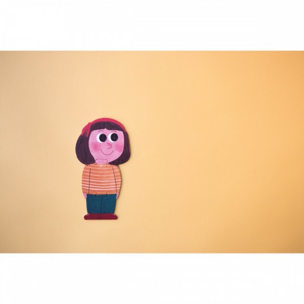 I Love My Pets - 21 pcs - Shape and Reversible Puzzle - Londji