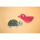 I Love My Pets - 21 pcs - Shape and Reversible Puzzle - Londji