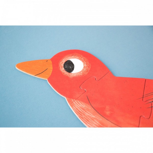 I Love My Pets - 21 pcs - Shape and Reversible Puzzle - Londji