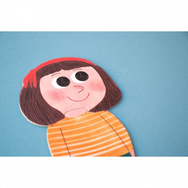 I Love My Pets - 21 pcs - Shape and Reversible Puzzle - Londji