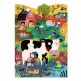 Moo - 36 pcs - Animals Puzzle - Londji