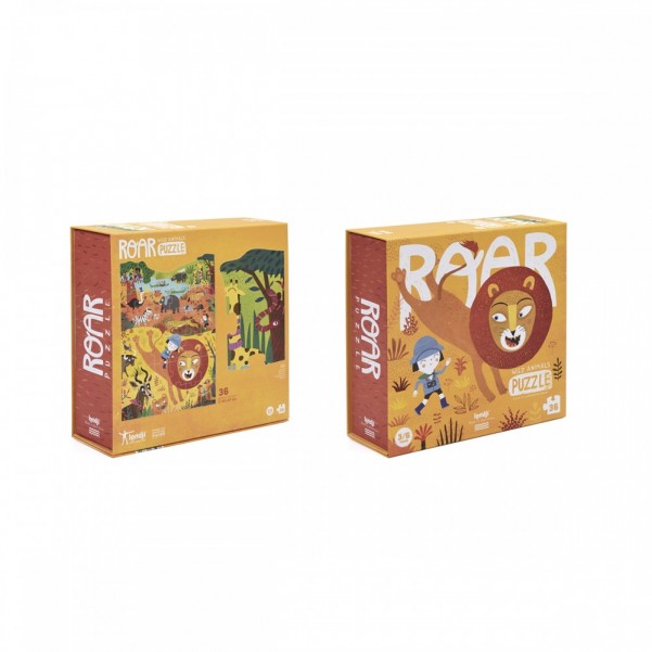 Roar - 36 pcs - Animals Puzzle - Londji