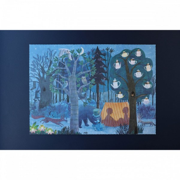 Night and Day In the Forest - 54 pcs - Reversible Puzzle Londji
