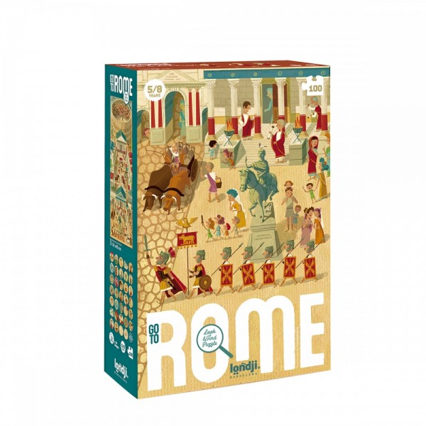 Go To Rome Puzzle - 100 pcs - Londji