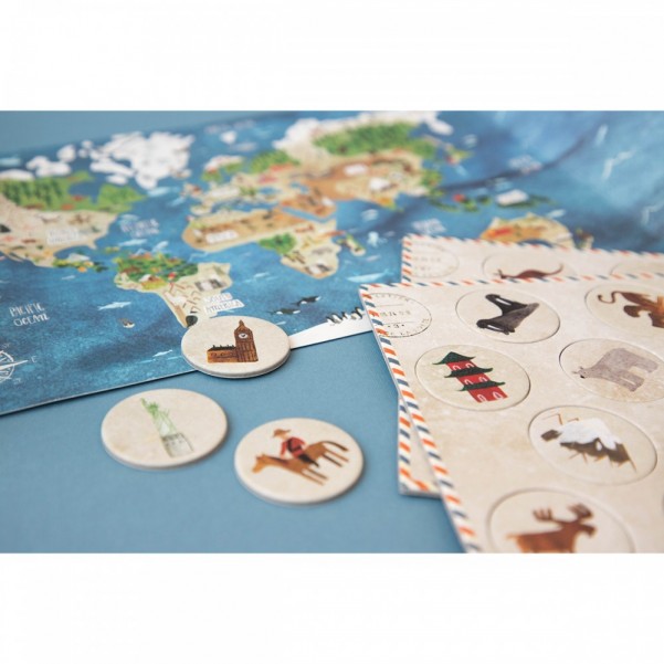 Discover the World - 200 pcs - Look and Find Puzzle - Londji