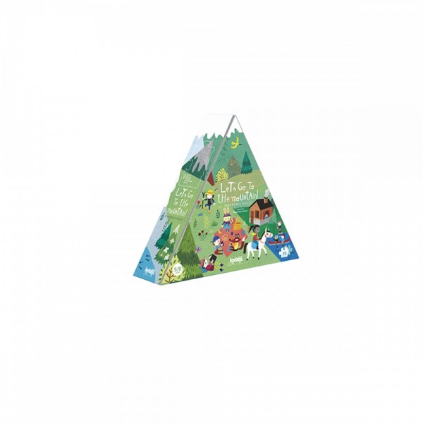 Let's Go to the Mountain - 36 pcs - Reversible Puzzle Londji