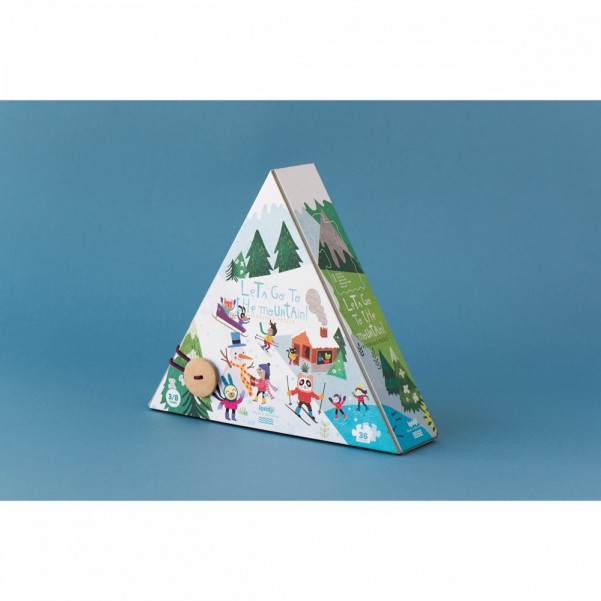 Let's Go to the Mountain - 36 pcs - Reversible Puzzle Londji