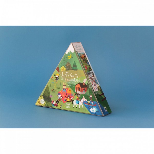 Let's Go to the Mountain - 36 pcs - Reversible Puzzle Londji