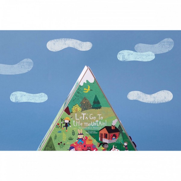 Let's Go to the Mountain - 36 pcs - Reversible Puzzle Londji