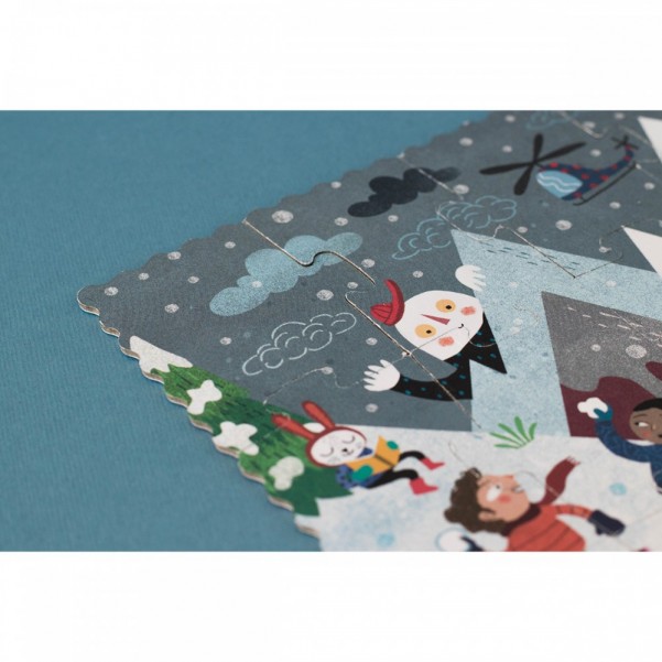 Let's Go to the Mountain - 36 pcs - Reversible Puzzle Londji