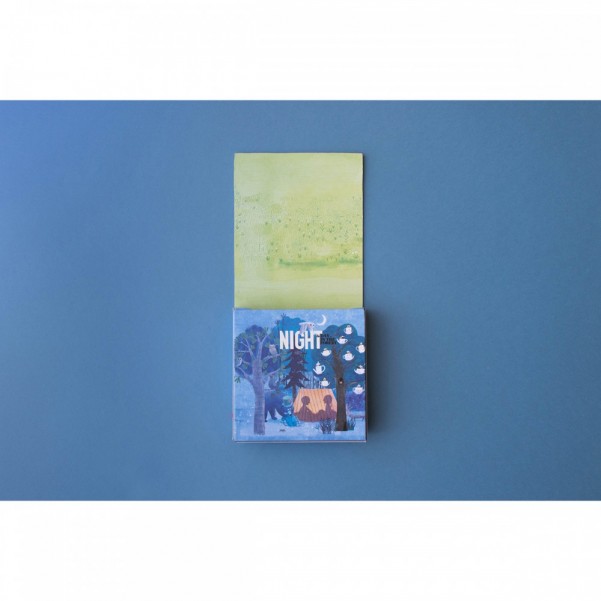 Night & Day in the Forest - 100 pcs - Reversible Pocket Puzzle - Londji