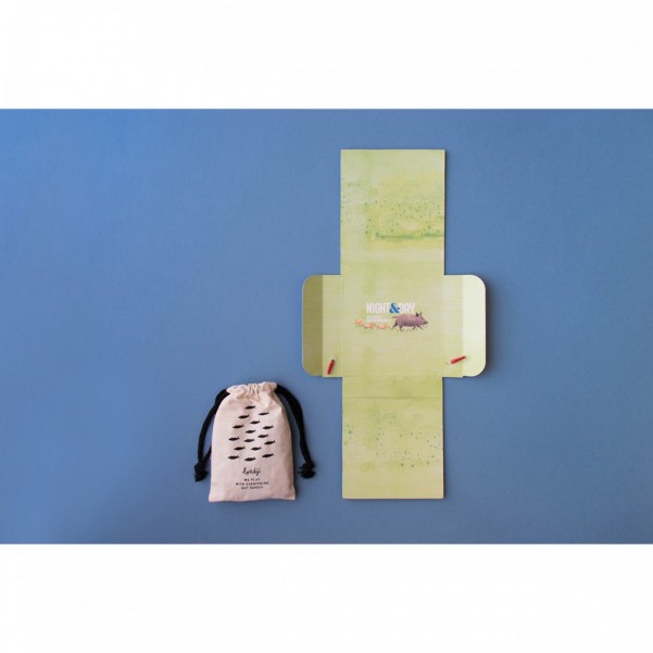 Night & Day in the Forest - 100 pcs - Reversible Pocket Puzzle - Londji