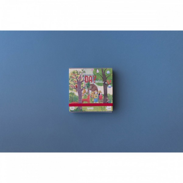 Night & Day in the Forest - 100 pcs - Reversible Pocket Puzzle - Londji