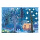 Night & Day in the Forest - 100 pcs - Reversible Pocket Puzzle - Londji