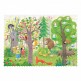 Night & Day in the Forest - 100 pcs - Reversible Pocket Puzzle - Londji