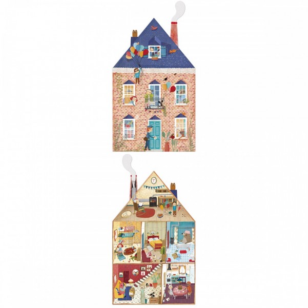 Welcome to my Home! - 36 pcs - Reversible Puzzle Londji